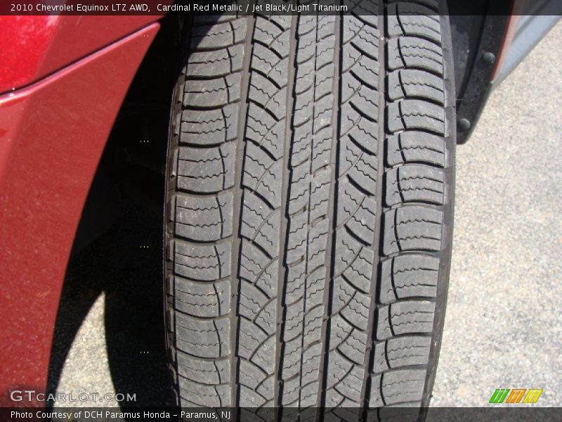 Cardinal Red Metallic / Jet Black/Light Titanium 2010 Chevrolet Equinox LTZ AWD