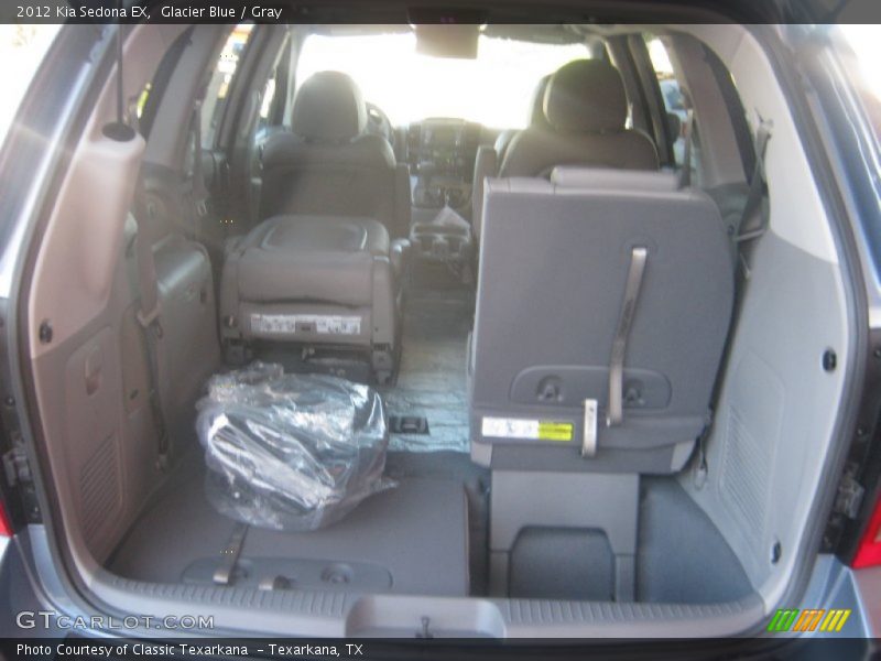 Glacier Blue / Gray 2012 Kia Sedona EX
