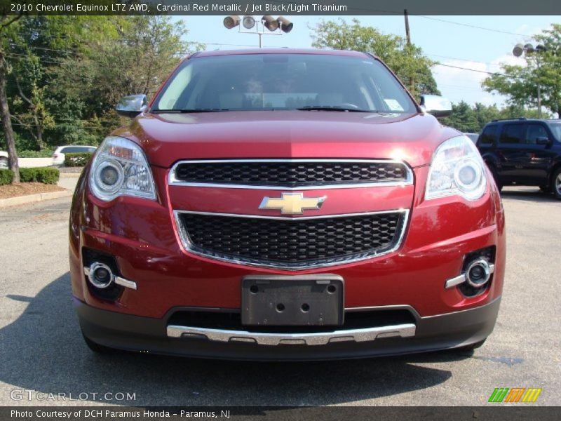 Cardinal Red Metallic / Jet Black/Light Titanium 2010 Chevrolet Equinox LTZ AWD