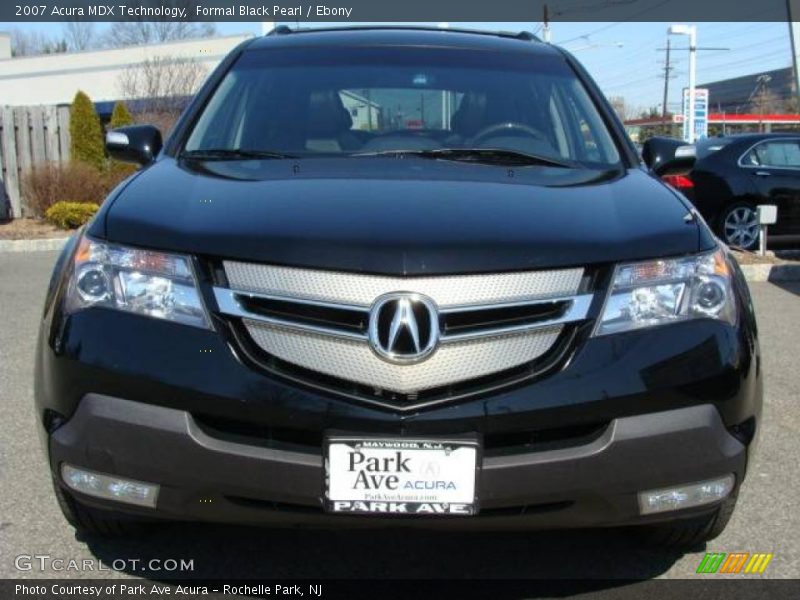 Formal Black Pearl / Ebony 2007 Acura MDX Technology