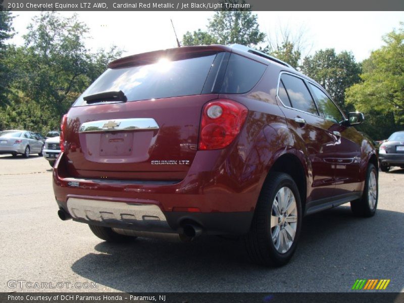 Cardinal Red Metallic / Jet Black/Light Titanium 2010 Chevrolet Equinox LTZ AWD