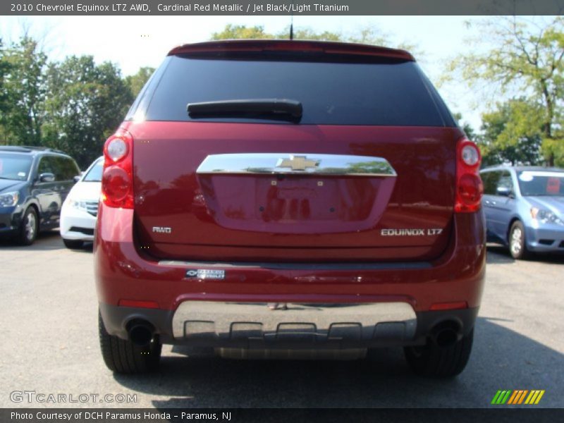 Cardinal Red Metallic / Jet Black/Light Titanium 2010 Chevrolet Equinox LTZ AWD