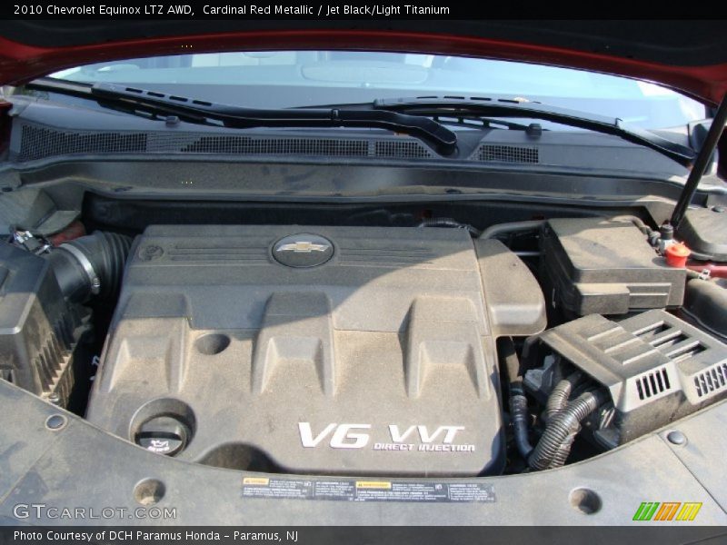 Cardinal Red Metallic / Jet Black/Light Titanium 2010 Chevrolet Equinox LTZ AWD