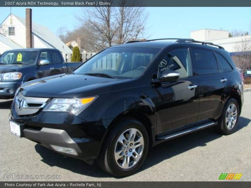 Formal Black Pearl / Ebony 2007 Acura MDX Technology