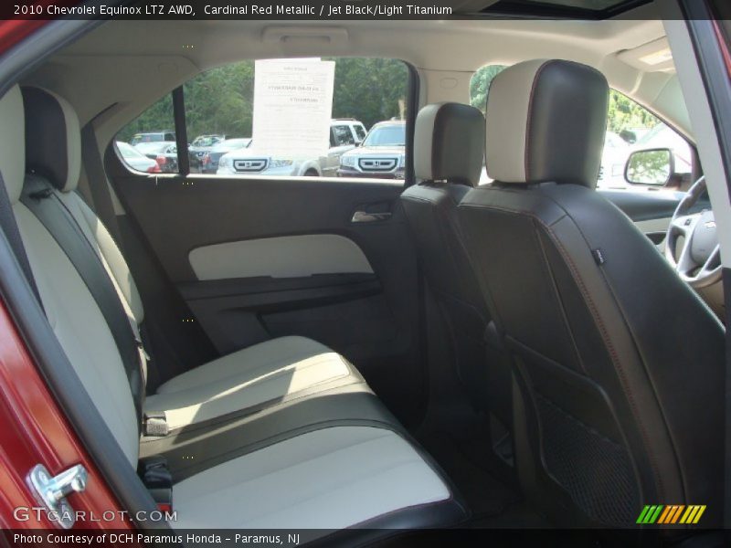 Cardinal Red Metallic / Jet Black/Light Titanium 2010 Chevrolet Equinox LTZ AWD