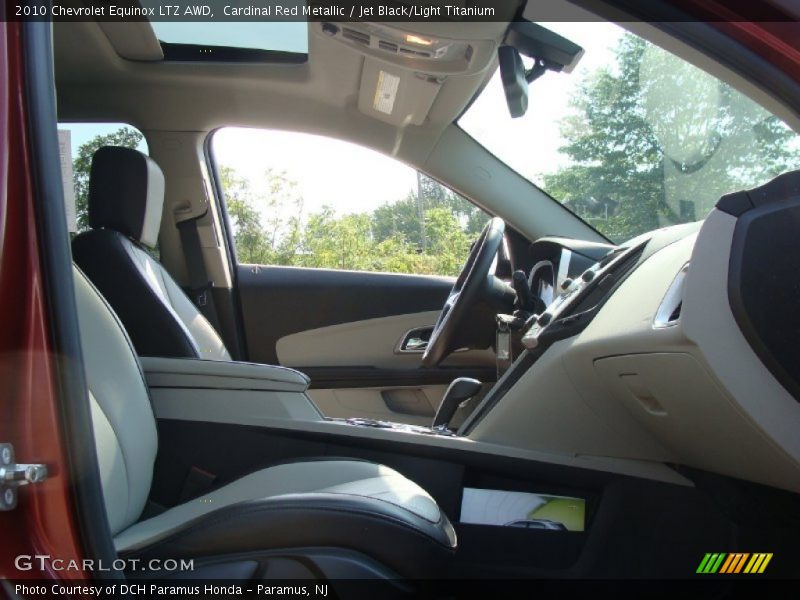 Cardinal Red Metallic / Jet Black/Light Titanium 2010 Chevrolet Equinox LTZ AWD