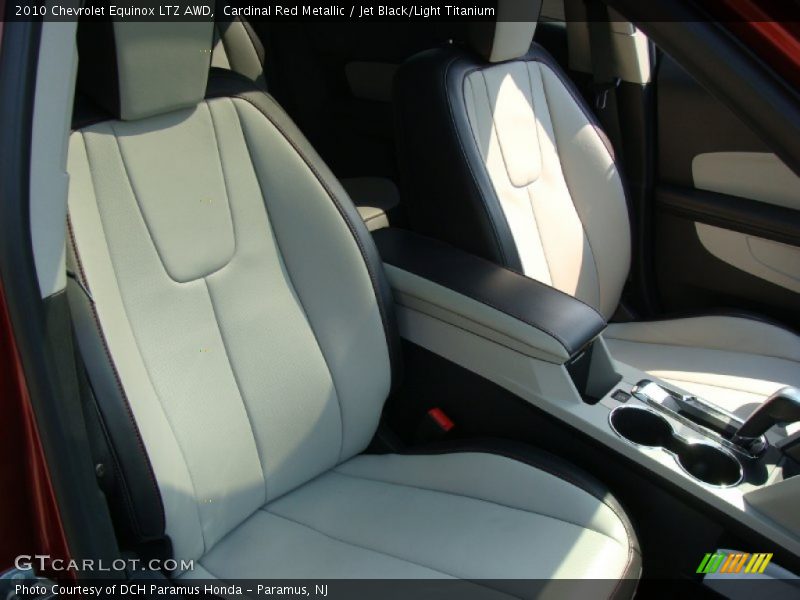 Cardinal Red Metallic / Jet Black/Light Titanium 2010 Chevrolet Equinox LTZ AWD