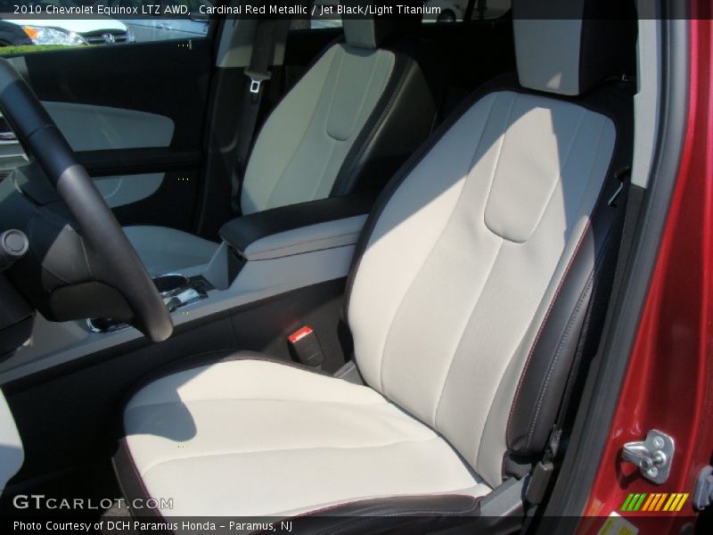 Cardinal Red Metallic / Jet Black/Light Titanium 2010 Chevrolet Equinox LTZ AWD