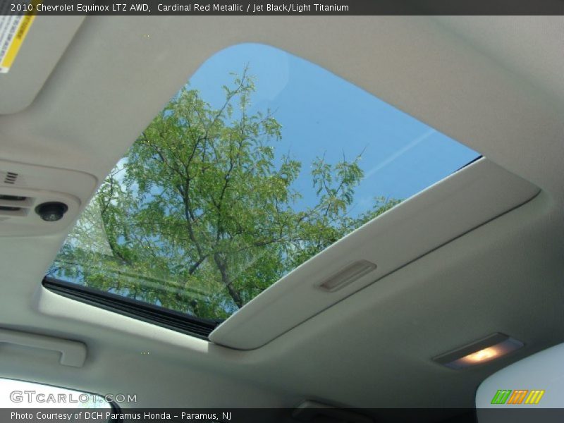 Cardinal Red Metallic / Jet Black/Light Titanium 2010 Chevrolet Equinox LTZ AWD