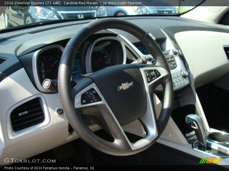 Cardinal Red Metallic / Jet Black/Light Titanium 2010 Chevrolet Equinox LTZ AWD