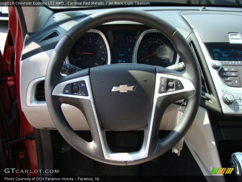 Cardinal Red Metallic / Jet Black/Light Titanium 2010 Chevrolet Equinox LTZ AWD