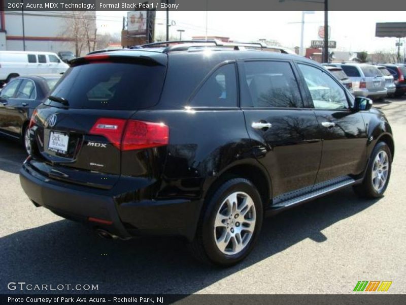 Formal Black Pearl / Ebony 2007 Acura MDX Technology
