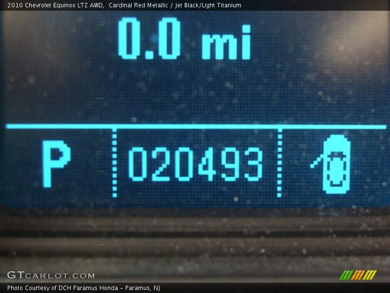 Cardinal Red Metallic / Jet Black/Light Titanium 2010 Chevrolet Equinox LTZ AWD