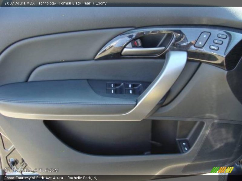 Formal Black Pearl / Ebony 2007 Acura MDX Technology