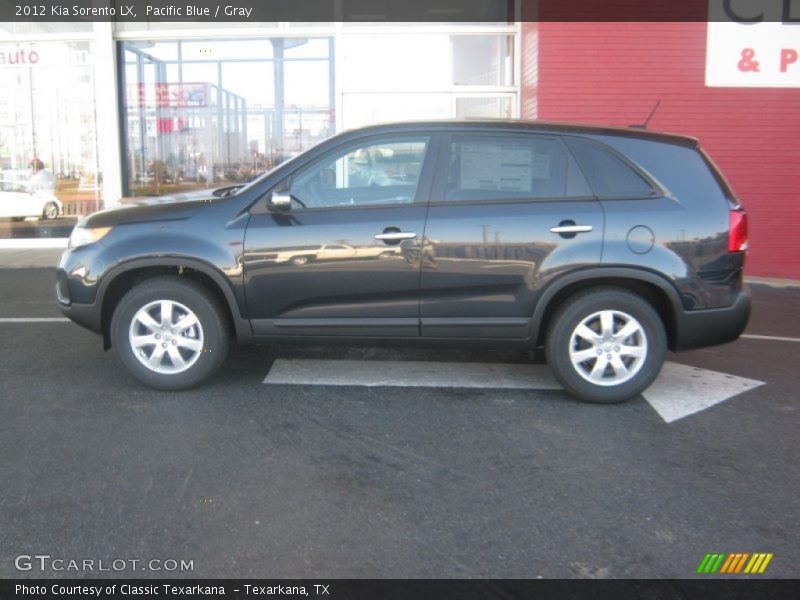 Pacific Blue / Gray 2012 Kia Sorento LX