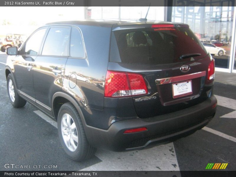 Pacific Blue / Gray 2012 Kia Sorento LX