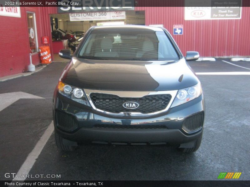 Pacific Blue / Gray 2012 Kia Sorento LX