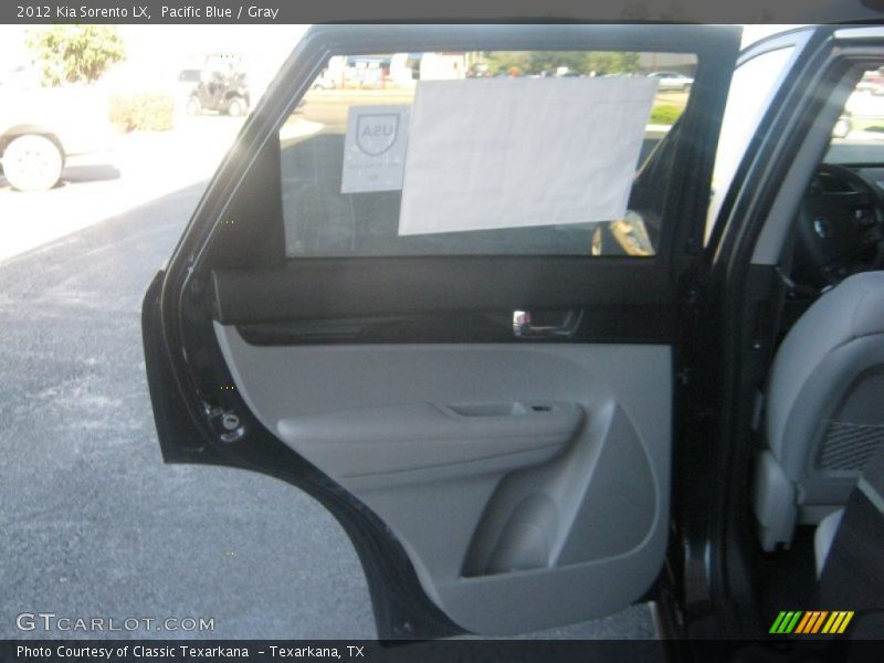 Pacific Blue / Gray 2012 Kia Sorento LX
