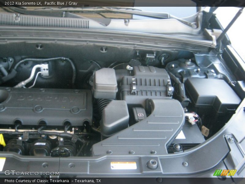 Pacific Blue / Gray 2012 Kia Sorento LX