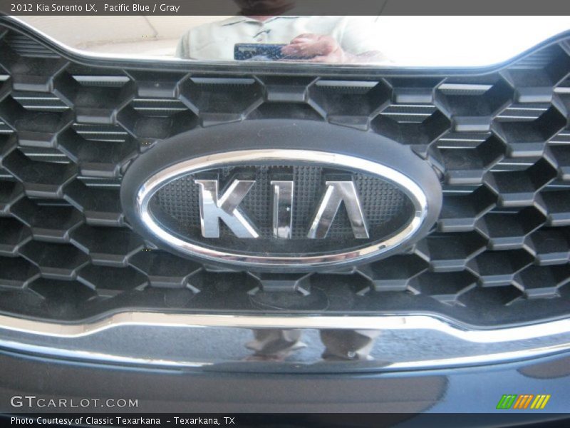 Pacific Blue / Gray 2012 Kia Sorento LX