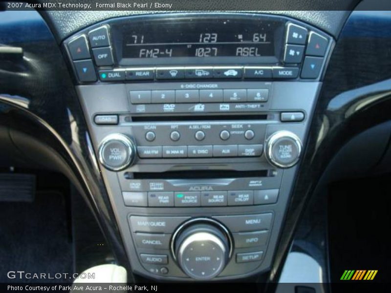 Formal Black Pearl / Ebony 2007 Acura MDX Technology