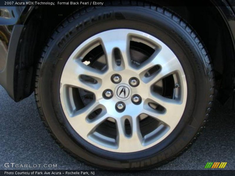 Formal Black Pearl / Ebony 2007 Acura MDX Technology