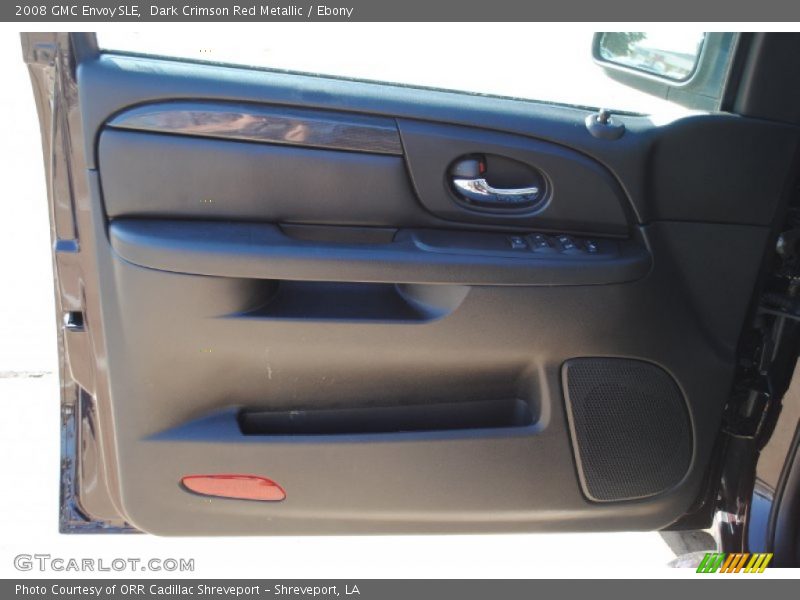 Dark Crimson Red Metallic / Ebony 2008 GMC Envoy SLE