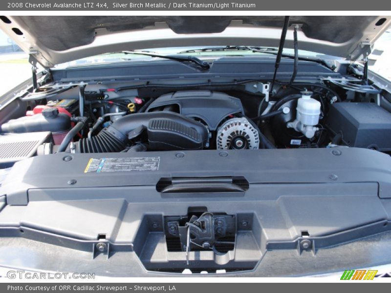 Silver Birch Metallic / Dark Titanium/Light Titanium 2008 Chevrolet Avalanche LTZ 4x4