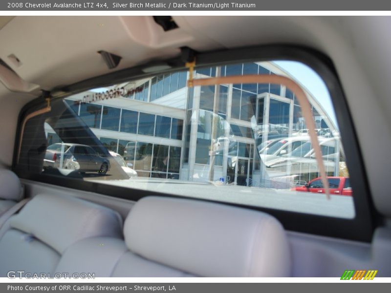 Silver Birch Metallic / Dark Titanium/Light Titanium 2008 Chevrolet Avalanche LTZ 4x4