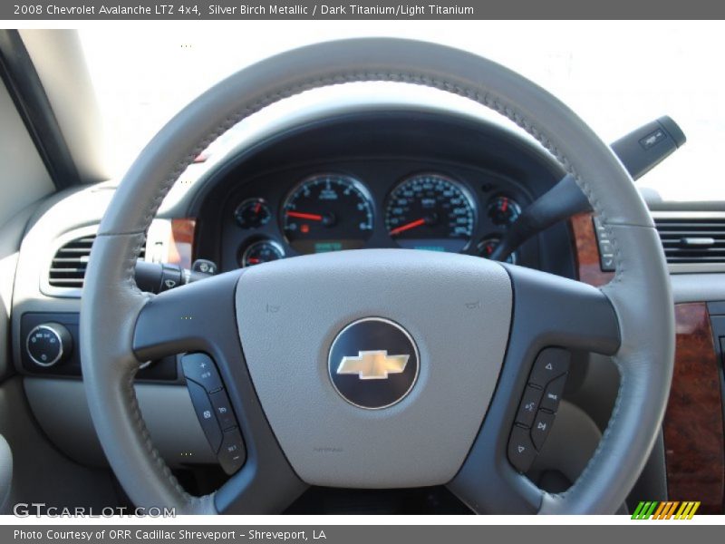 Silver Birch Metallic / Dark Titanium/Light Titanium 2008 Chevrolet Avalanche LTZ 4x4