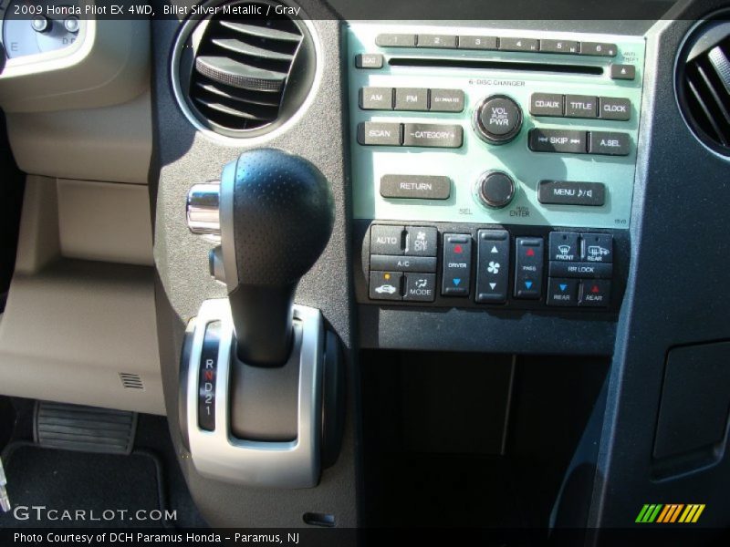 Billet Silver Metallic / Gray 2009 Honda Pilot EX 4WD