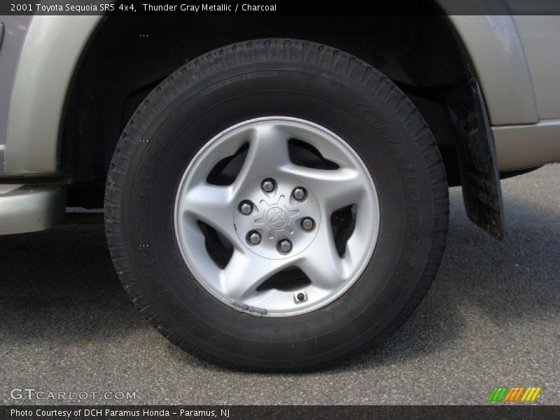 Thunder Gray Metallic / Charcoal 2001 Toyota Sequoia SR5 4x4