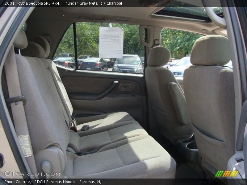 Thunder Gray Metallic / Charcoal 2001 Toyota Sequoia SR5 4x4
