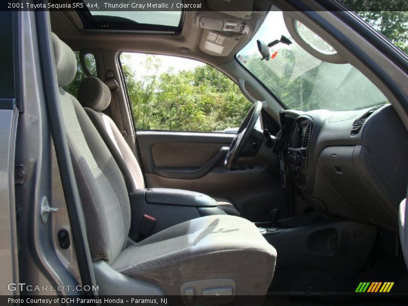 Thunder Gray Metallic / Charcoal 2001 Toyota Sequoia SR5 4x4