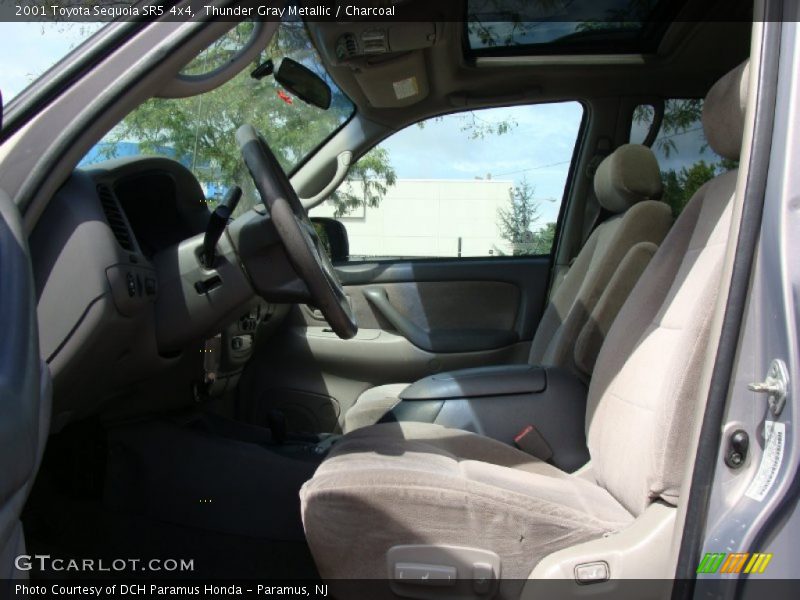Thunder Gray Metallic / Charcoal 2001 Toyota Sequoia SR5 4x4