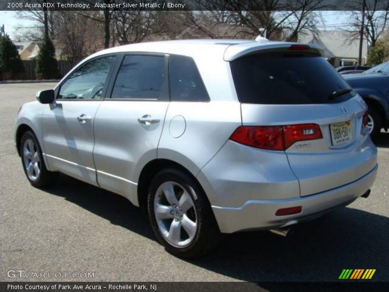 Alabaster Silver Metallic / Ebony 2008 Acura RDX Technology
