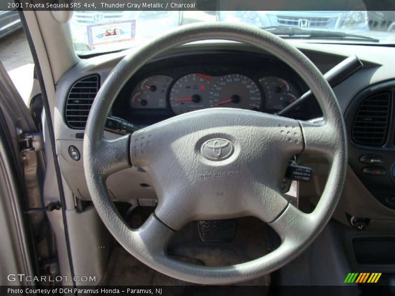 Thunder Gray Metallic / Charcoal 2001 Toyota Sequoia SR5 4x4