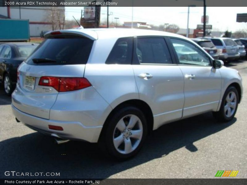 Alabaster Silver Metallic / Ebony 2008 Acura RDX Technology