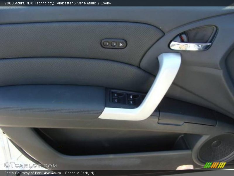 Alabaster Silver Metallic / Ebony 2008 Acura RDX Technology