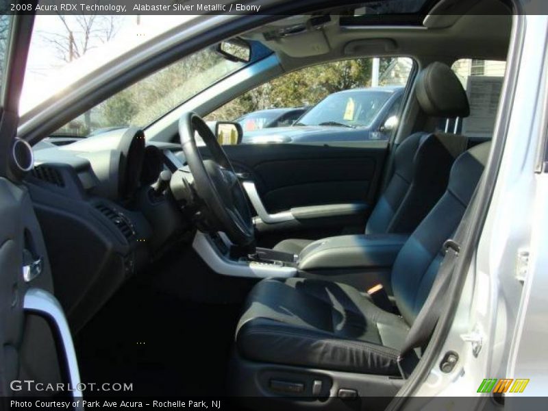 Alabaster Silver Metallic / Ebony 2008 Acura RDX Technology