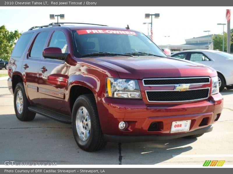 Red Jewel Tintcoat / Ebony 2010 Chevrolet Tahoe LT