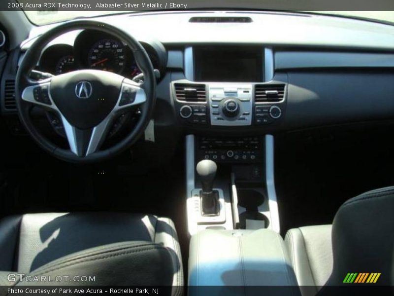 Alabaster Silver Metallic / Ebony 2008 Acura RDX Technology