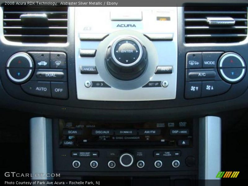Alabaster Silver Metallic / Ebony 2008 Acura RDX Technology