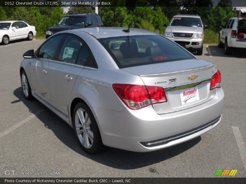 Silver Ice Metallic / Jet Black 2012 Chevrolet Cruze LTZ/RS