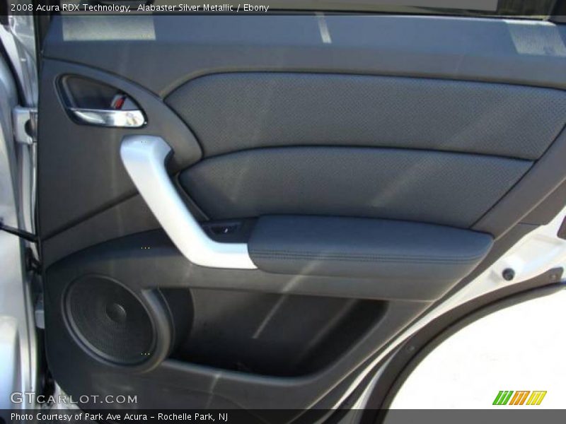 Alabaster Silver Metallic / Ebony 2008 Acura RDX Technology