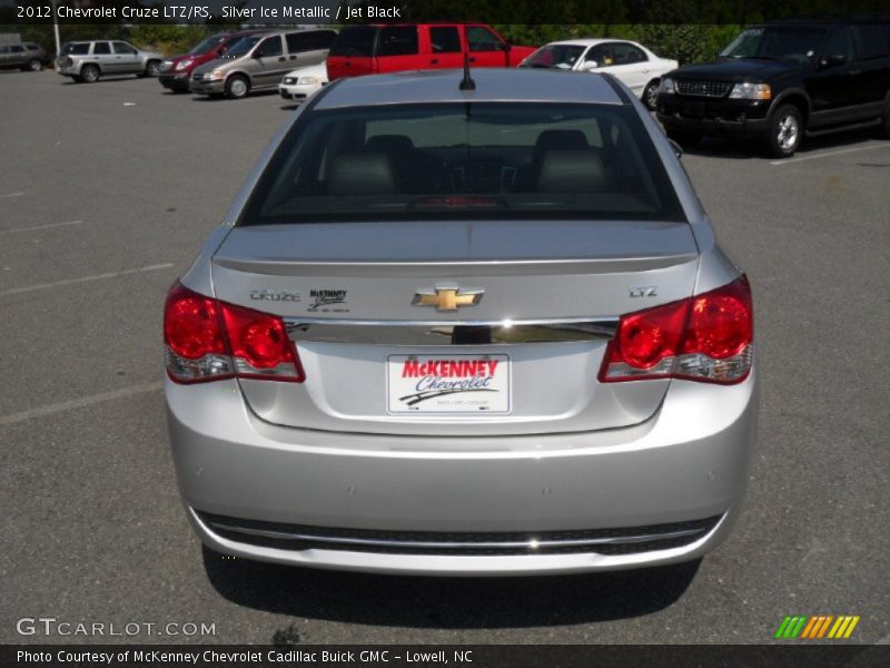 Silver Ice Metallic / Jet Black 2012 Chevrolet Cruze LTZ/RS