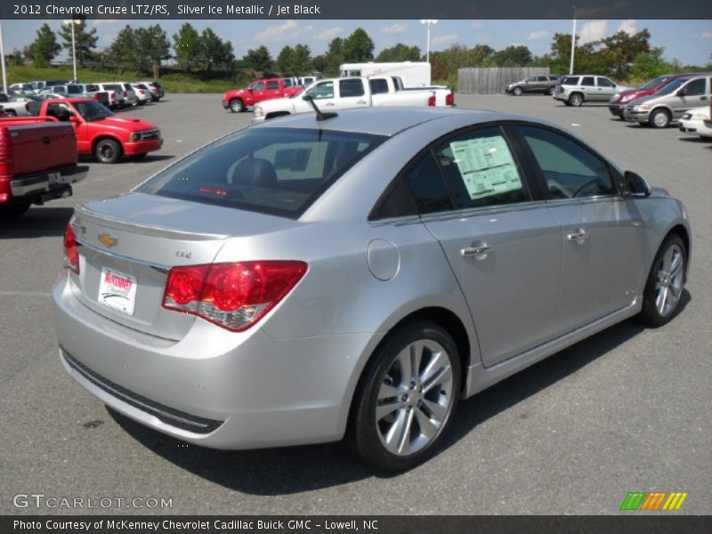 Silver Ice Metallic / Jet Black 2012 Chevrolet Cruze LTZ/RS