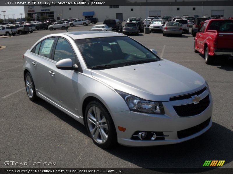 Silver Ice Metallic / Jet Black 2012 Chevrolet Cruze LTZ/RS