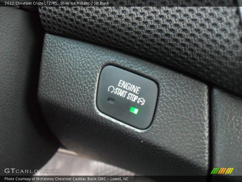 Controls of 2012 Cruze LTZ/RS