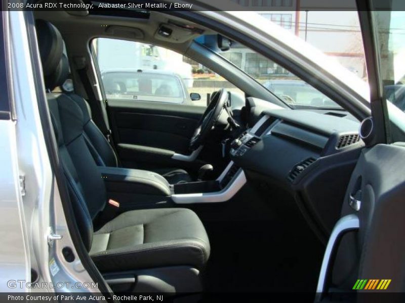 Alabaster Silver Metallic / Ebony 2008 Acura RDX Technology